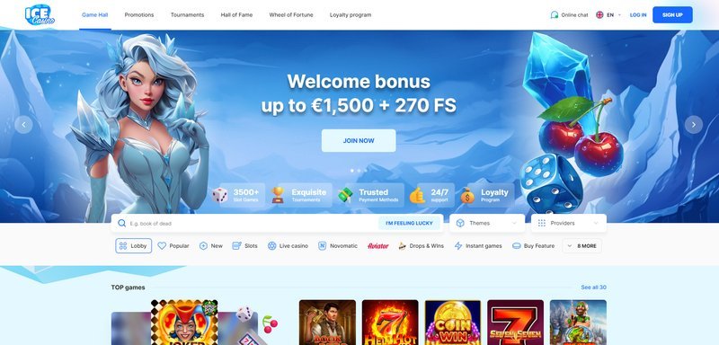 Image: Experience the Thrill of Ice Fishing Casino Games in the UK Live